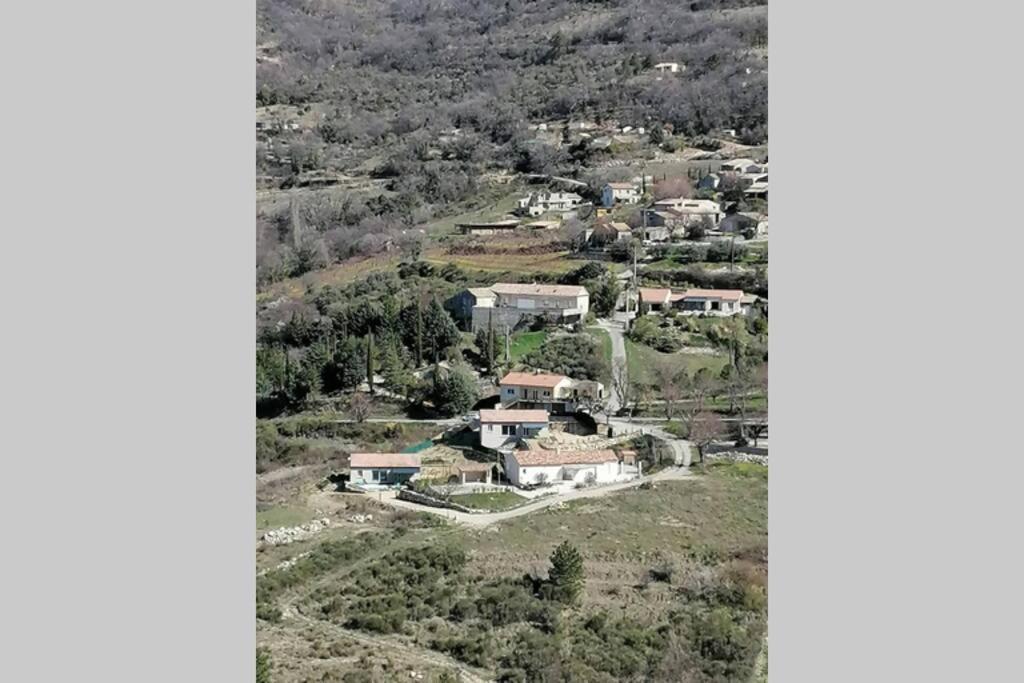 Les Villas Dorees - Villa Soleil Face Au Mont Ventoux Plaisians Exterior foto